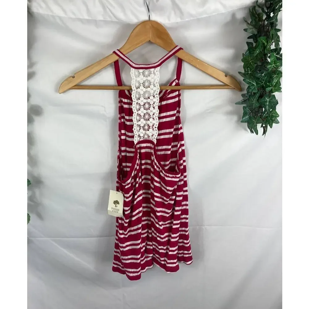 NWT Tucker + Tate racerback striped top